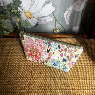 The Carry-All (small) - Green Floral
