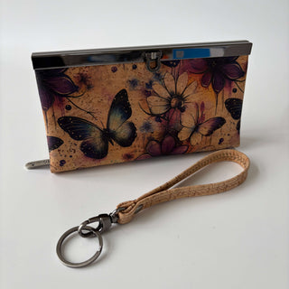 Diva Cork - Natural Butterflies / Brushed Gunmetal